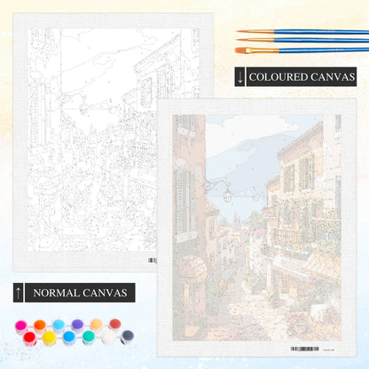 Violets in Morning Light | Paint-by-Numbers Kit