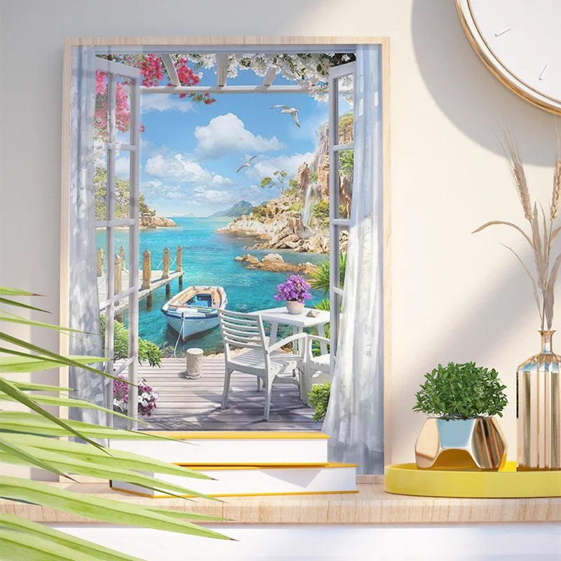 Serenity by the Sea | Signature Paint-by-Numbers Kit