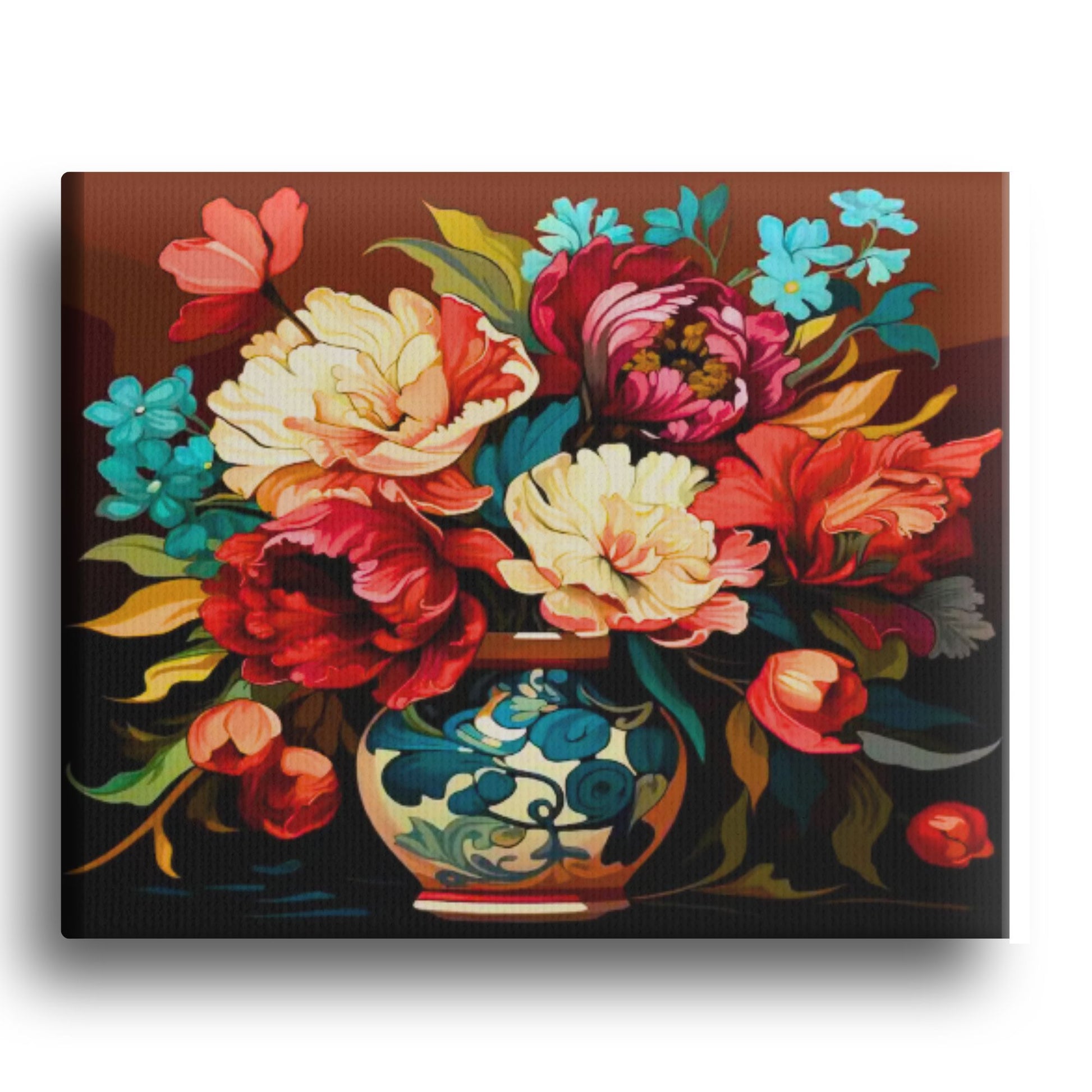 Paint your own masterpiece with Heirloom Bloom – a relaxing floral paint-by-numbers kit. Perfect for mindfulness & display.