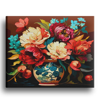 Paint your own masterpiece with Heirloom Bloom – a relaxing floral paint-by-numbers kit. Perfect for mindfulness & display.